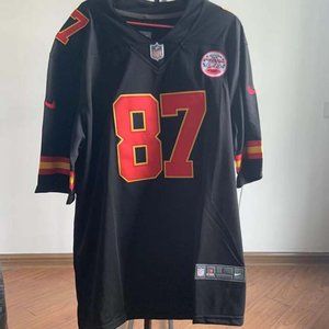 Nike Mens Kansas City Chiefs Travis Kelce #87 Red Game Jersey